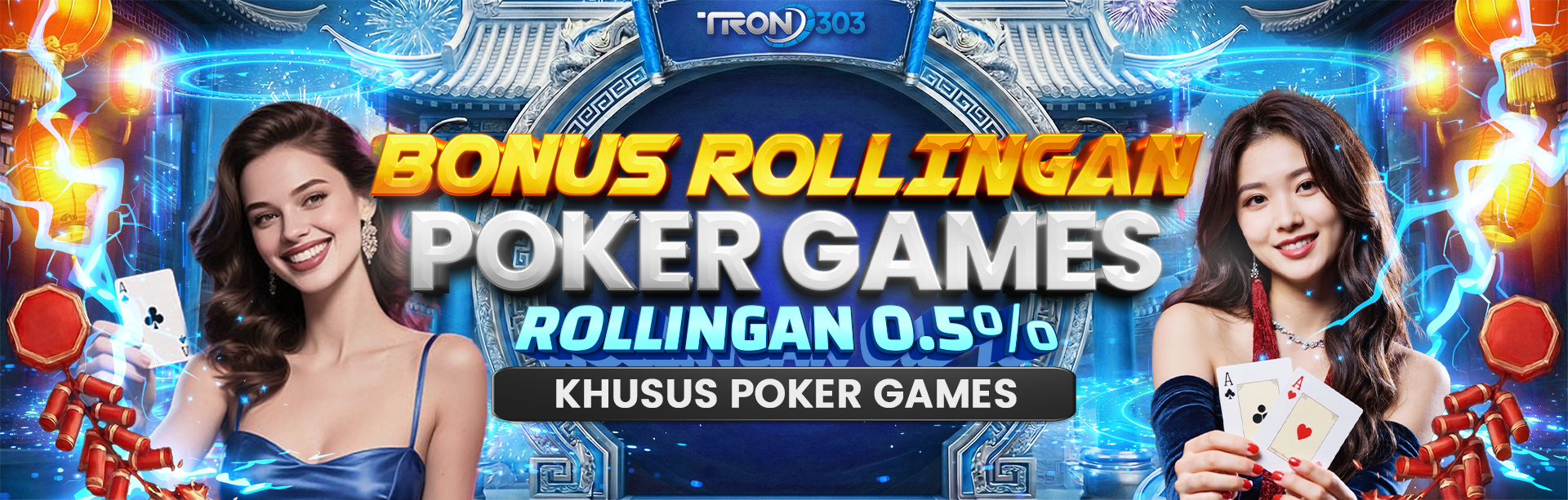 BONUS ROLLINGAN 0,5% POKER GAMES