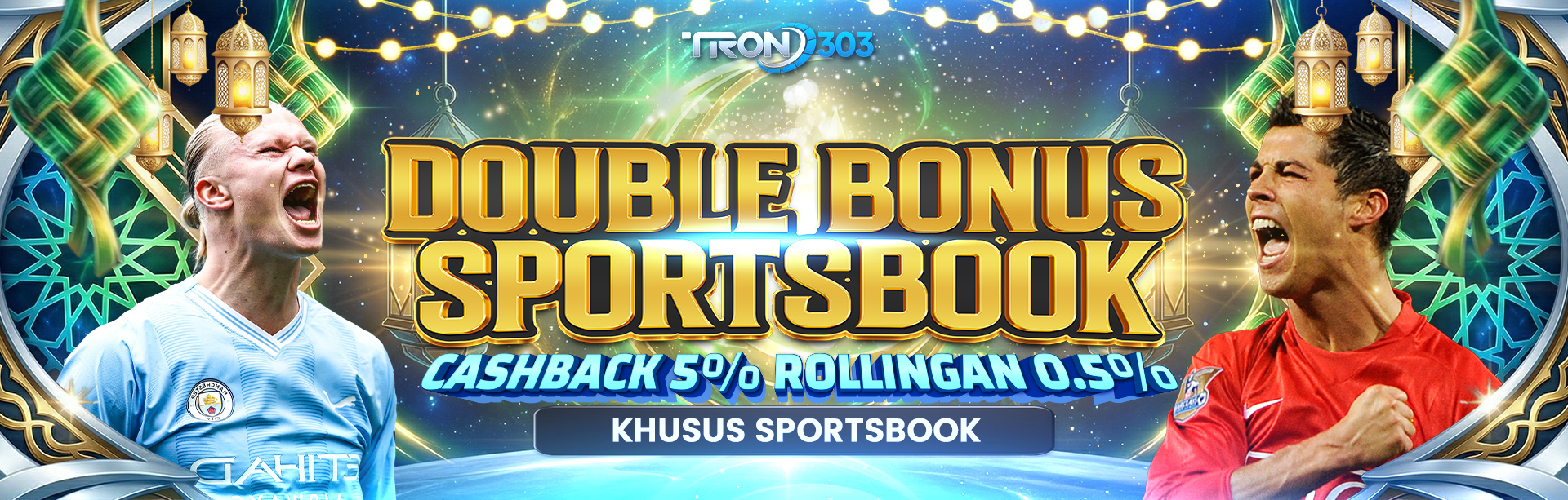 BONUS CASHBACK 5% + ROLLINGAN 0,5% SPORTSBOOK GAME