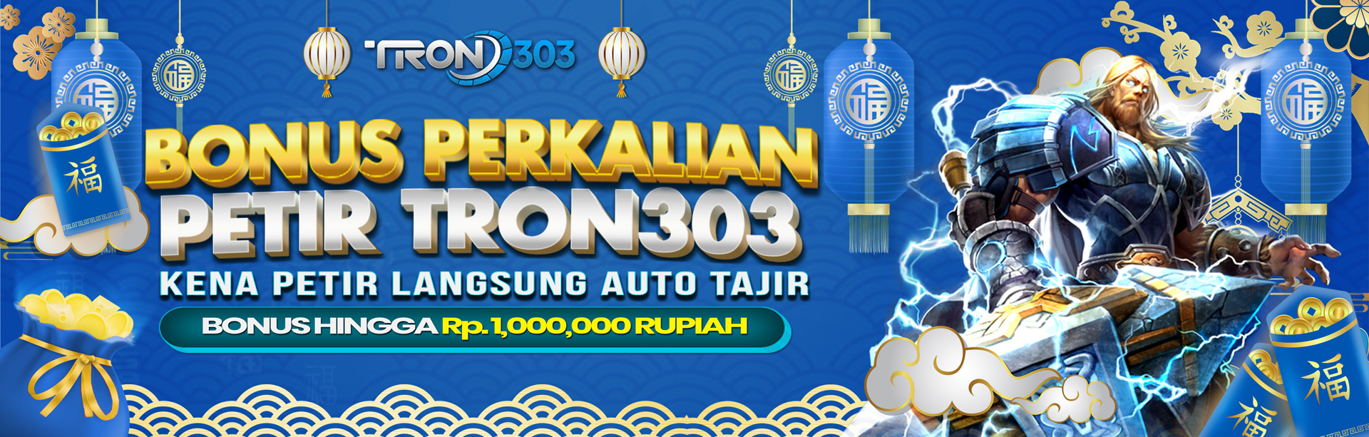 PERKALIAN PETIR CUANTASTIK TRON303