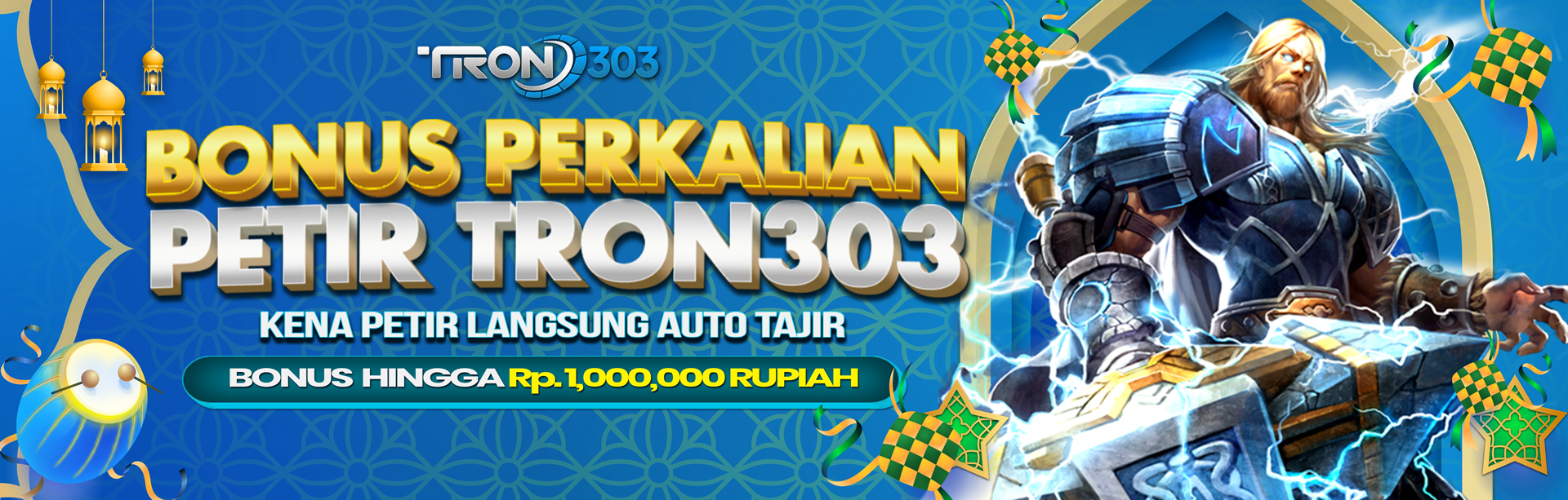 PERKALIAN PETIR CUANTASTIK TRON303