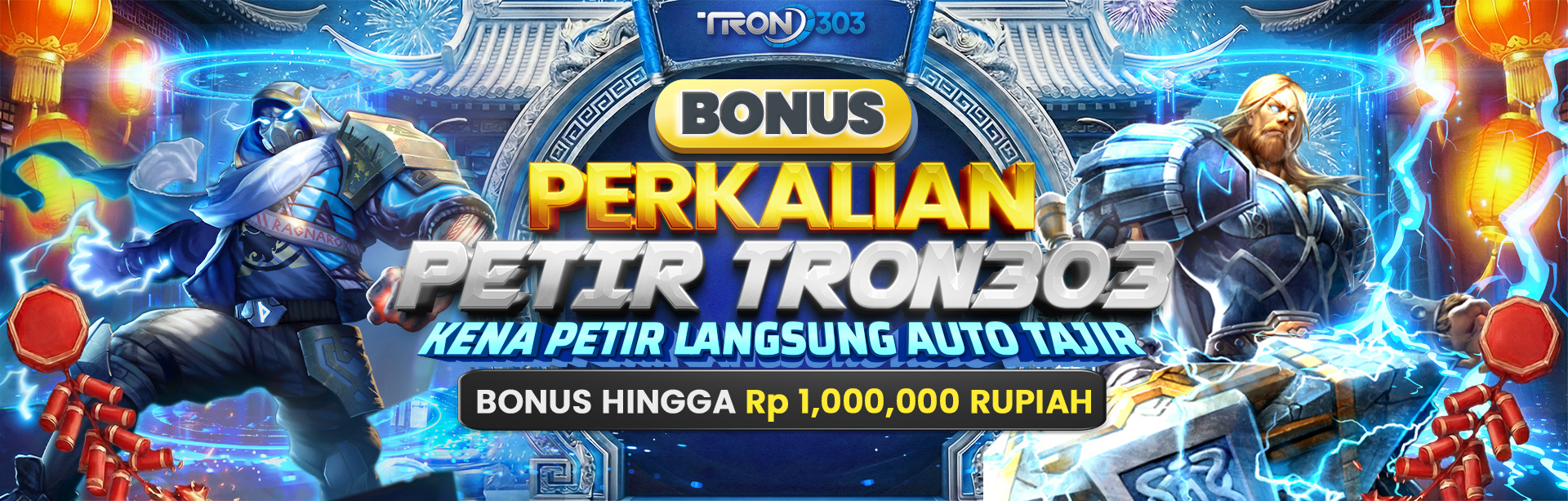 PERKALIAN PETIR CUANTASTIK TRON303