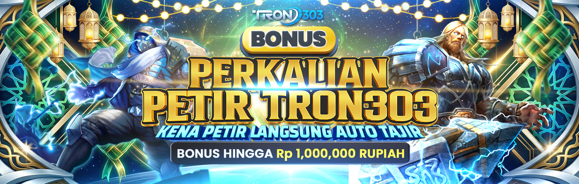 PERKALIAN PETIR CUANTASTIK TRON303