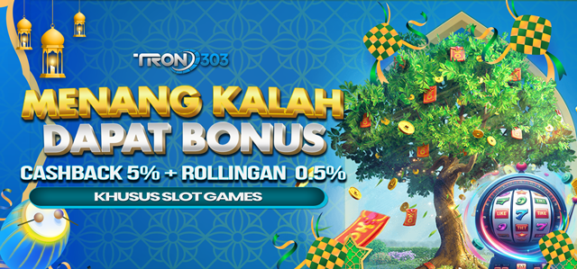 BONUS CASHBACK 5% + ROLLINGAN 0,5% SLOTS GAME