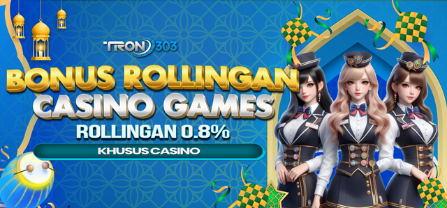 BONUS ROLLINGAN 0.8% CASINO GAMES