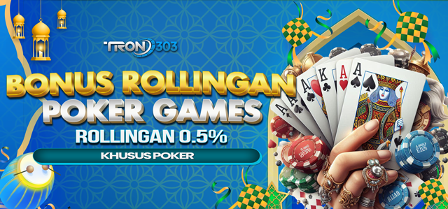 BONUS ROLLINGAN 0,5% POKER GAMES