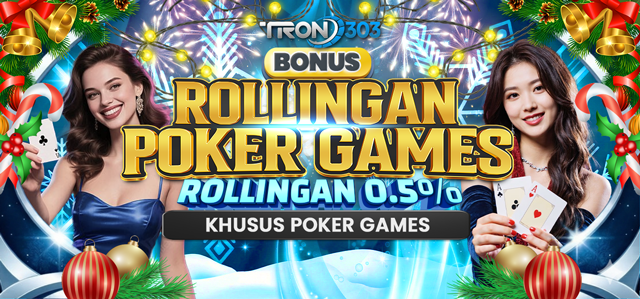 BONUS ROLLINGAN 0,5% POKER GAMES