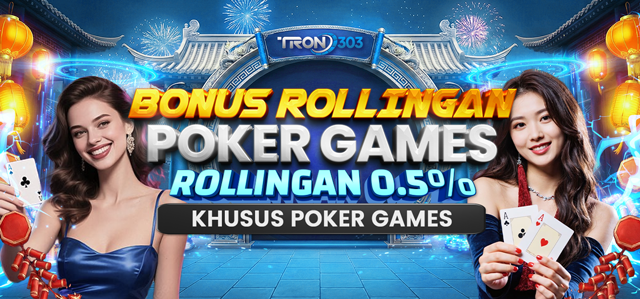 BONUS ROLLINGAN 0,5% POKER GAMES
