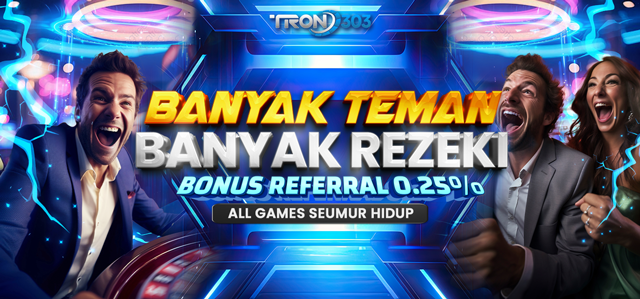 BONUS REFERRAL 0,25% ALL GAMES