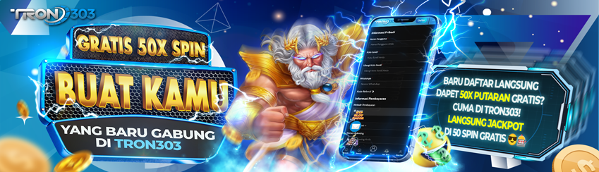 50x SPIN GRATIS UNTUK PENGGUNA BARU