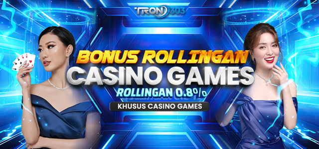 BONUS ROLLINGAN 0.8% CASINO GAMES