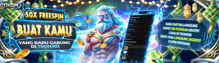 50x SPIN GRATIS UNTUK PENGGUNA BARU